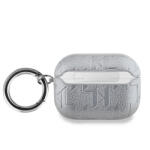 Karl Lagerfeld PU Embossed Karl Head Apple AirPods Pro tok, ezüst (KLAPPGKIPS) - phoner