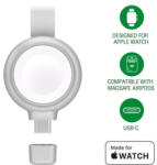 4smarts Apple Watch MFi wireless gyorstöltő, ezüst (4S541000)