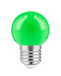 GTV LD-B45C01W-GR LED izzó, B45C, ZÖLD, E27, 1, 0W, AC220-240V, 270°, 50lm (LD-B45C01W-GR)