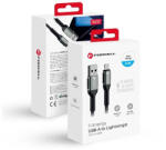  Forcell F-Energy C257 USB A-Lightning töltő / adatkábel, 2, 4A, 12W, 1, 2m, fekete