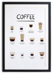 Really Nice Things Keretezett poszter 30x40 cm Coffee - Really Nice Things