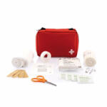 Everestus Set de prim ajutor 24 piese, poliester, metal, Everestus, TSPA03, rosu (EVE08-P265-124)