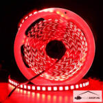  LED szalag beltéri 12V, 16W, 120LED, 1900Lm - piros - legerősebb