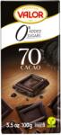 Valor Valor Csokoládé cukor nélkül, keserű glutén 70% 100g 100 g (GV70č100)