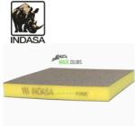INDASA Burete abraziv Indasa cu două fețe - Fine (Galben) P220-P400 (IN_1050)