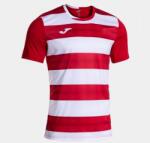 Joma Europa Vi Short Sleeve T-shirt Red White L