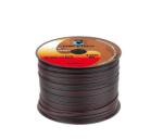 Cabletech Hangszórókábel 2 x 1, 0 mm-es fekete CU (100 m)