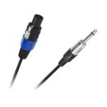 Cabletech Kábel Jack 6, 3mm - SPEAKON 5m HQ