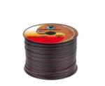 Cabletech Hangszórókábel 2 x 0, 16 mm-es fekete CU (100 m)