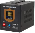 Kemot Tartalék tápegység KEMOT PROsinus-800 12V 230V 800VA/500W fekete