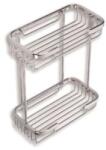 FERRO Produse de metal - Poliță mică dublă, crom 6073, 0 (6073,0)