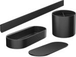 Hansgrohe WallStoris - Set accesorii baie, negru mat 27968670 (27968670)