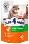 CLUB 4 PAWS Prémium Felnőtt Macska Alutasak-Csirke szószban 100g