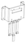 Zebra P1050667-037 accesorii imprimantă manuală Negru QLn420 (P1050667-037)