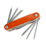 HANDY Összecsukható zseb csavarhúzó készlet - 8 az 1-ben (10833) (10833)