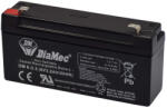 DIAMEC DM632 szünetmentes akkumulátor, zselés, 6V 3, 2Ah (DM632)
