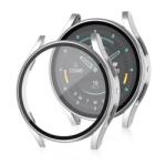 GIGAPACK Samsung Galaxy Watch 7 eSIM 40mm (SM-L305) műanyag keret (bumper, ütésállóság + kijelzővédő üveg) ezüst (GP-162655)