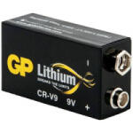 GP Batteries 9V-os elem, lítium, 9V, 800 mAh, CR-9V (6LR61), 6LR21, 6AM6, 6LP3146, MN1604, A1604, E Block, LR22