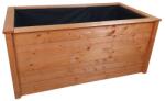 Tonap Strat înălțat lemn 70x85x156 cm cu geotextilă, lazură ulei (VZ1)