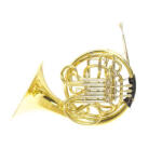 Fontaine FH-601L F/Bb vadászkürt, lakkozott