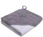  Stella fürdőlepedő hímzett 80x80cm szürke-fehér oroszlán - babycenter-online