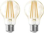 AlzaPower Alza Power LED 8-75 W, E27, 2700 K, Amber Filament, 2 db (APW-LBA27-82500FCA2)