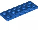 LEGO® 87609c7 - LEGO kék lap 2 x 6 x 2/3 oldalán fordítóval (87609c7)