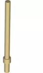 LEGO® 63965c2 - LEGO világos krémszínű (tan) rúd 6 hosszú, stop gyűrűvel (63965c2)