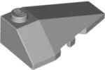 LEGO® 43711c86 - LEGO világosszürke kocka 4 x 2 csapott, jobbos (43711c86)