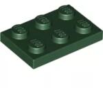 LEGO® 3021c80 - LEGO sötétzöld lap 2 x 3 méretű (3021c80)