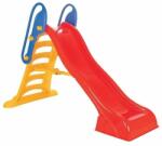  Színes műanyag csúszda, lyukkal a vízsugárhoz, 3 éves kortól, 35kg, 188x88x125cm