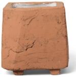 ferm LIVING Virágcserép KURINU 16 cm, barna, terrakotta, kemény LIVING (FERM1104270060)