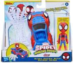 Spidey and His Amazing Friends Figurina cu vehicul, Spidey and His Amazing Friends, Spidey, F74545 Figurina