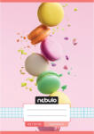 Nebulo Nebulo: Macaron mintás kockás füzet A/5 27-32 (NR-CM-A5-12346554) - jatekshop