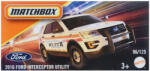 Mattel Matchbox: Papírdobozos 2016 Ford Interceptor Utility kisautó 1/64 - Mattel (DNK70/JBV95) - jatekshop
