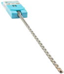 Prodiamante SDS Plus 6x310mm 2 élű üreges tégla fúró (karát fúrószár) (SDSPUTF6310) - balajtigepshop