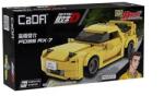 CaDA C55013W - Initial-D Mazda FD3S RX-7 Versenyautó építőjáték - 100% kompatibilis minden más kedvelt márkával