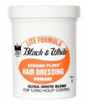 Black & White Hair Dressing Pomade Lite - olajbázisú, könnyű tartás, magas fény, kókusz illat 200 g (bw-hdp-lite)