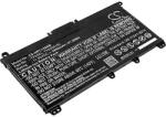 VHBW Akkumulátor HP Pavilion 14-BF / 15-CC, TF03XL, 3600 mAh (888200195)