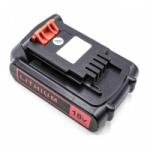 VHBW Akkumulátor Black & Decker BL1518 / BL2018, 18 V, 1, 5 Ah (800116696)