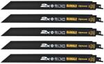 DEWALT Fűrészlap fémhez 304mm dugattyús fűrészekhez 5 db DT2409 (DT2409)