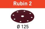 Festool Csiszolókorong STF D125/8 P40 RU2/10 Rubin 2 (499101)