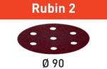 Festool STF D90/6 P120 RU2/50 Rubin 2 csiszolókorong (499081)
