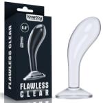 Lovetoy Dop Anal Flawless Clear, TPE, Transparent, 15 cm