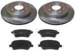 Optimal Suzuki Swift III 2005-2010.09 féktárcsa és fékbetét szett utángyártott féktárcsa, Optimal (Germany) fékbetét szett (55311-62J00, 55810-62J00)