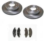 Nipparts Suzuki Swift féktárcsa és fékbetét szett 1.0-1.3 1998-2003 Utángyártott tárcsák, Starline fékbetéttel(55311-80F01, 55200-80E10, BD S240)