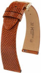 Hirsch Curea din piele Hirsch Lizard M 01866170-1, maro, piele de șopârlă 16 mm