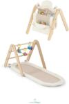 MamaToyz Centru activitati Montessori 2 in 1, loc de joaca si biblioteca Gimy, MamaToyz