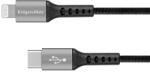 Krüger&Matz C típusú USB kábel - Lightning C94 MFi 1m fekete Kruger&Matz