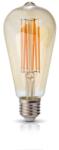 Kobi LED izzó 7W, E27, 3000K, 230V retro LED izzószál